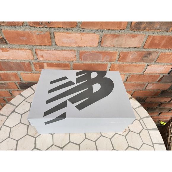 SHOE BOX ONLY New Balance Made in USA Grey White Sz 10-11.5 990 Series BOX Empty - Picture 5 of 6